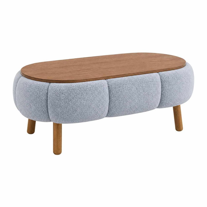 Atelier Del Sofa Papatya - Mesa de Café Gris Atelier Del Sofa Papatya - Mesa de Café Gris
